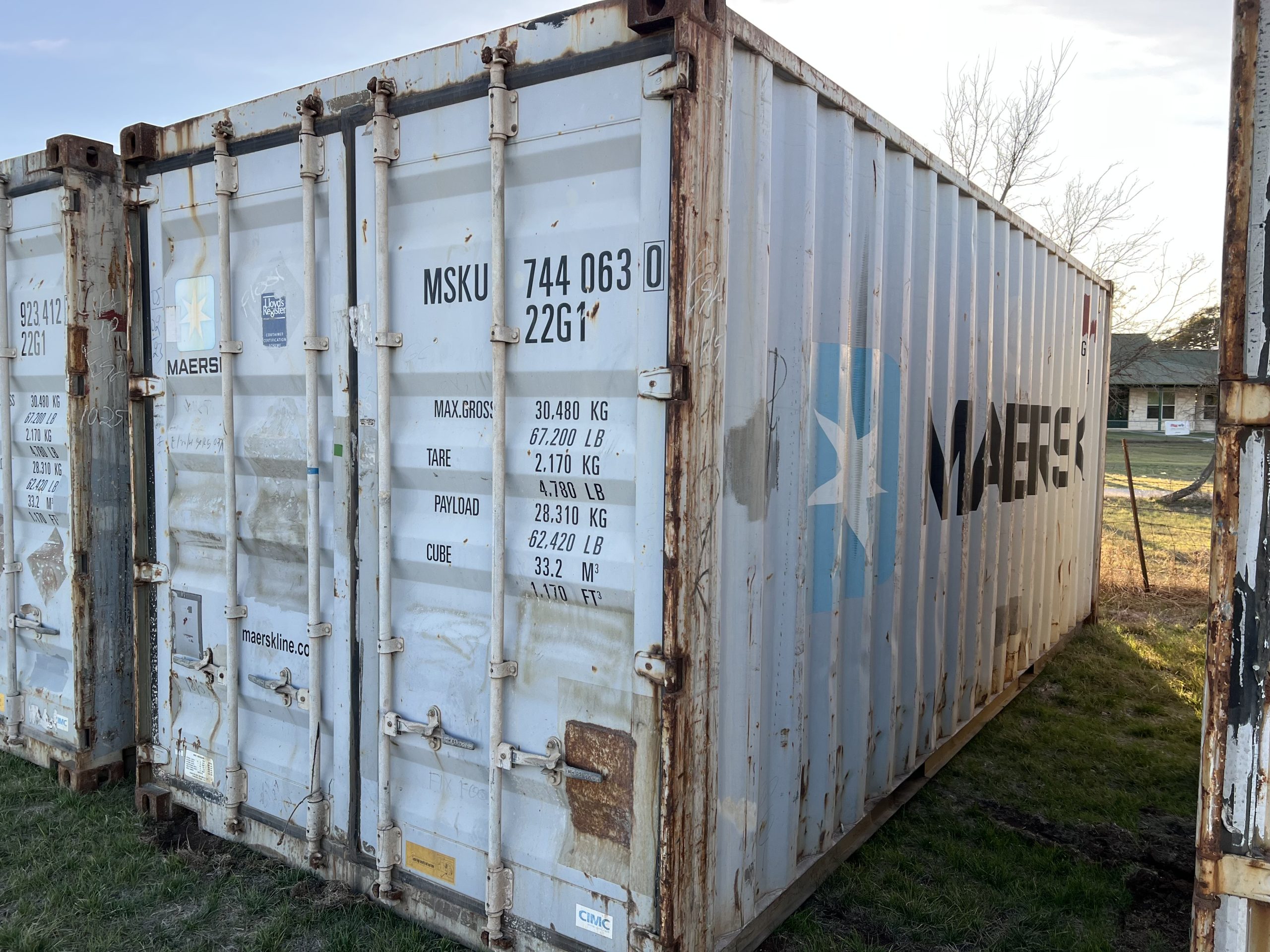 7440630 Used 20’ Storage Container - Land Containers